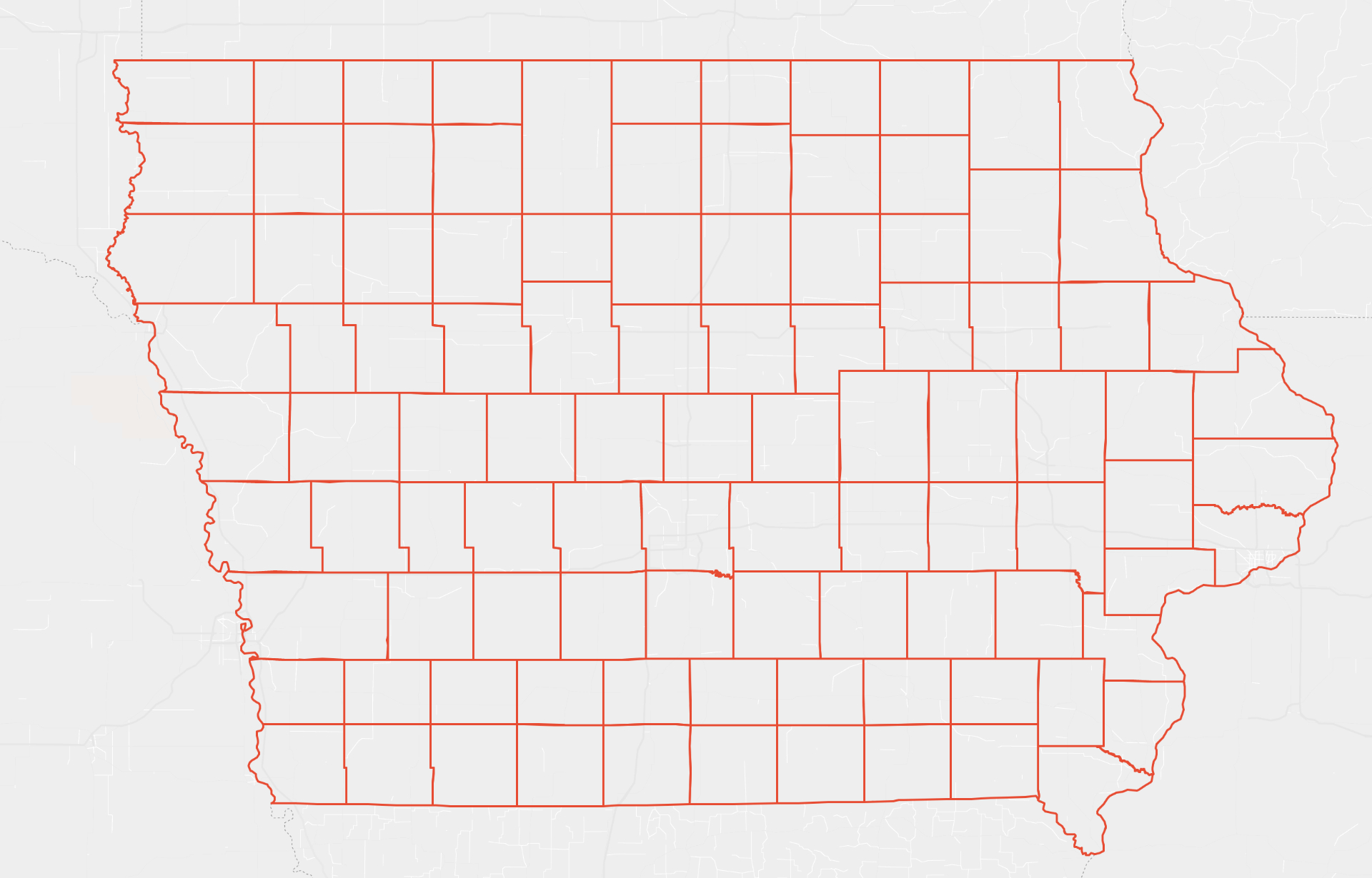 iowa mhds regions